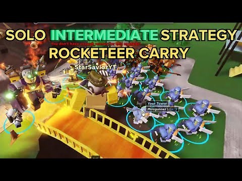 (TDS) EASIEST SOLO INTERMEDIATE MODE STRATEGY | ROBLOX
