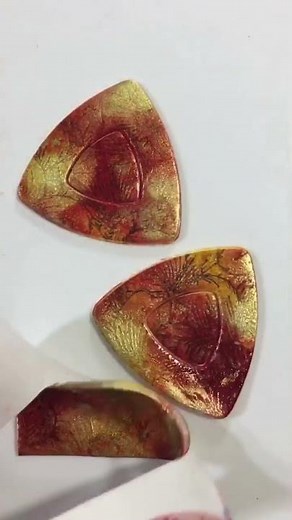 Easy Polymer Clay Earrings With Alcohol Inks