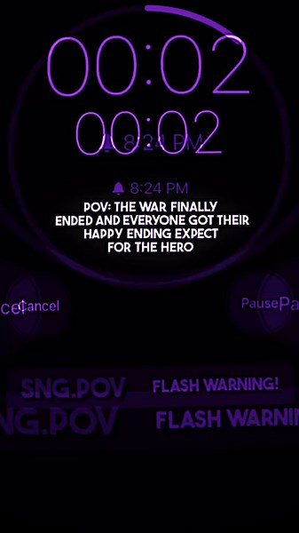 Immersive Timer Povs with Unique Audio Experience