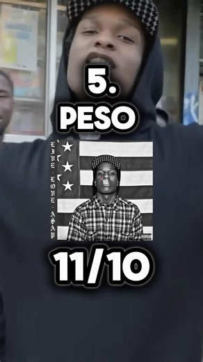 A$aps top 10 songs #rap #hiphopmusic #musicgenre #ranking