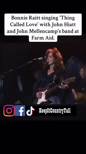 Bonnie Raitt singing ‘Thing Called Love’ with John Hiatt and John Mellencamp’s band at Farm Aid. #keepitcountryyall @bonnieraittofficial 🫡👏👏 #bonnierait #country #countrymusic #fyp #fyp* #fypage #cowboy #cowboys #country #countrymusic #countrymusiclegend #countrystar #countrymusicstar #foryoupageofficial #countrylife #explorer #explore #legend | Keepitcountryyall
