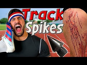 Creating the WORST TRACK SPIKES INJURY of all Time *FOR SCIENCE*