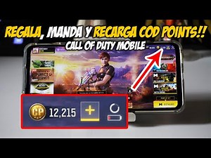 COMO REGALAR RECARGAR MANDAR COD POINTS COD MOBILE FACIL Y RAPIDO