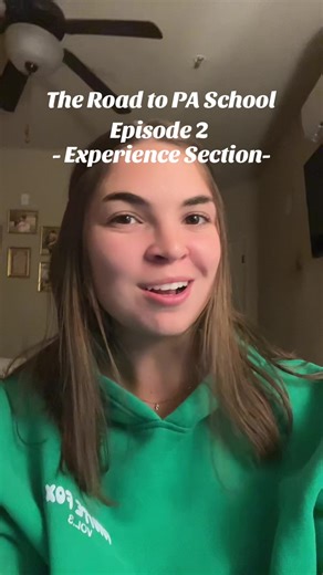 The Road to PA School | Episode 2 🩺🥼🩷 #prepastudent #caspa #roadtopaschool #expeirence #application