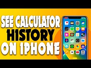 how to see calculator history on iPhone 2023 | F HOQUE |