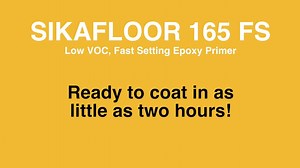 Ready, Set, Coat! Sikafloor 165 FS, a low VOC, fast setting primer for Sikafloor epoxy and urethane coatings that has you ready to coat in as little as two hours! Learn more here. http://bit.ly/2IKs9Wa | Sika USA
