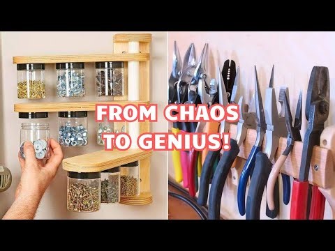 My Garage Was a Disaster... Until I Decided to Organize a Workshop in Garage