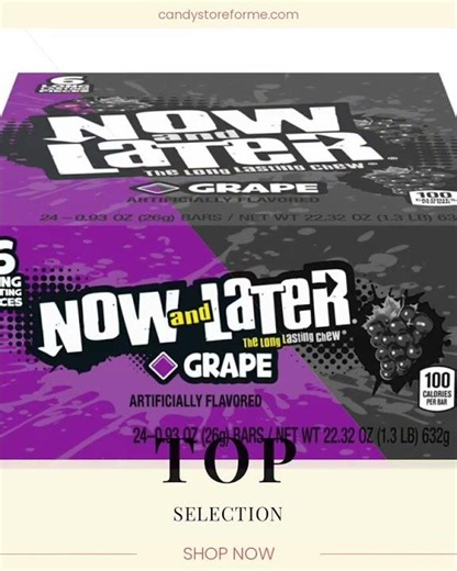 Now and Later Grape 24 Ct