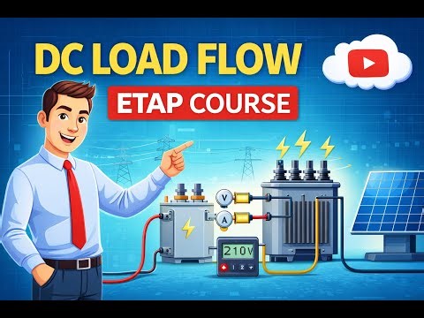 How to Perform DC Load Flow Analysis in ETAP Software.