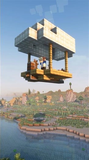 How to make an easy Airship in Create Aeronautics #createaeronautics #createmod #minecraft
