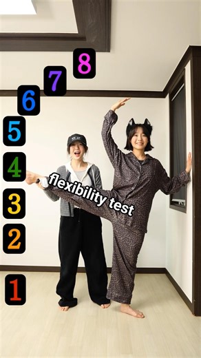 flexibility test 🩰 #shorts