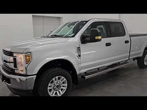 2018 FORD F250 XLT CREW LONGBOX 6.2L V8 IN INGOT SILVER 4K WALKAROUND 16047ZB