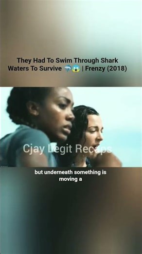 They Had To Swim Through Shark Waters To Survive 🦈😱 | Frenzy (2018) #sharkworld #sharkwhisperer
