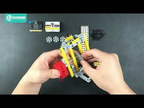 Wonder Building Kit for microbit Case 05: Rotary Chairs