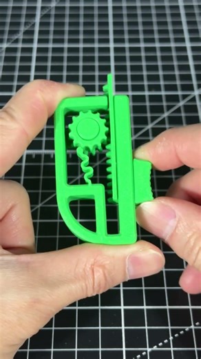 Overengineered Gear Slide Clicker – Perfectly Satisfying 3D Print!#3dprinting #3dprinted