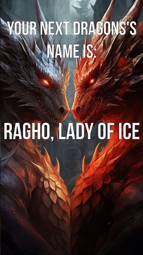 Dragon Names Generator | D&D Quick Inspiration | #dnd #dungeonsanddragons #dnd5e #ttrpg #fantasy