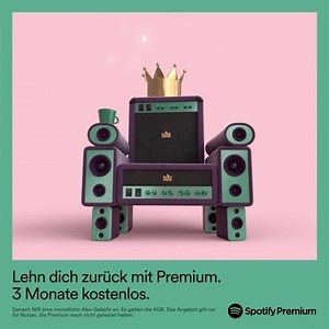 Entspann dich beim Offline-Hören. Hol dir 3 Monate Spotify Premium kostenlos. | Spotify