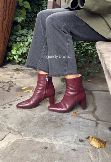 Burgundy works as a neutral because it grounds an outfit instead of competing with it. It pairs effortlessly with black, brown, denim, camel, gray, navy, and winter white — so it feels intentional, not bold. An easy swap that makes outfits look styled with zero extra effort. Save this for winter outfit planning. Comment SHOP for the link. https://go.shopmy.us/p-38265987 #burgundyboots #winteroutfits #neutralstyle #effortlessfashion #styledwithouttrying