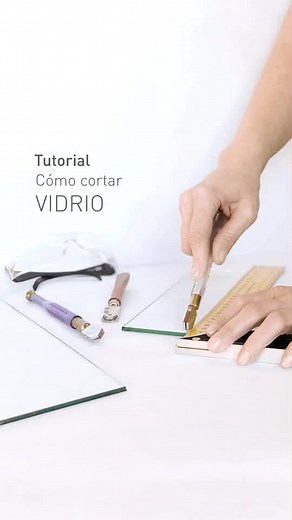 Cómo cortar vidrio de forma casera - Tutorial Paso a Paso