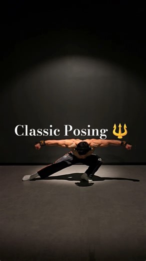 Classic Posing Routine 🔱 #classicphysique #posing #bodybuilding #gymmotivation