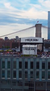 An unforgettable night during Stray Cats summer tour at The Rooftop at Pier 17 in NYC with the Brooklyn Bridge as our backdrop! 🗽 | Brian Setzer
