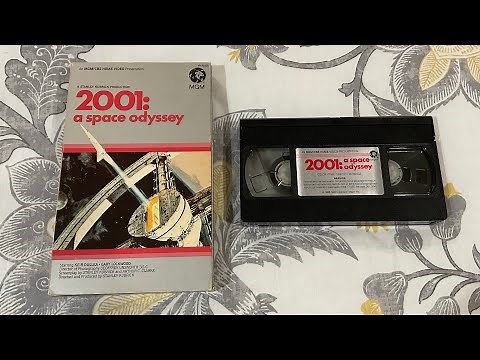 Opening & Closing to 2001: A Space Odyssey 1980 VHS [MGM/CBS Home Video]