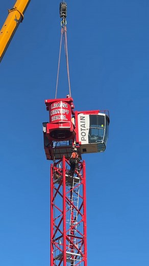 2.7M views · 31K reactions | Look up! Look waaaay up! ️ Check out this cool vid capturing the installation of the cab on the prairie's ONLY training tower crane erected a few weeks ago at the most excellent, Budd Coutts Apprenticeship and Education Centre just north of Edmonton. Big thanks to Casman Construction, Rapicon West Tower Cranes and XCaliber Crane and Rigging for the assist on getting her in the air. Now, let's skill some folks up! | IUOE LOCAL 955 | Facebook