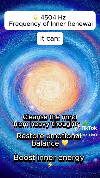 4504 Hz Frequency for Inner Renewal and Balance
