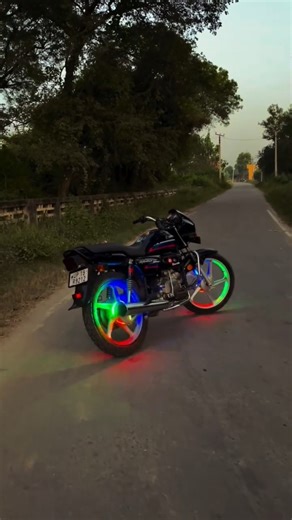 🦅😈 Punjabi Jatt Look! FULL Modified Splendor 💥 Public STUNNED! #shorts #modifiedspledor #alloywheels