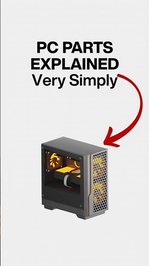 The Different Parts Of Your PC 💻 #tech #pc