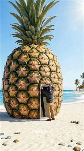 I Spent 7 Days Inside This Pineapple… 😱🍍