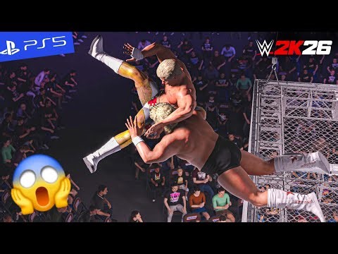 WWE 2K26 - Cody Rhodes vs. Dusty Rhodes - Hell in a Cell Match | PS5" [4K60]
