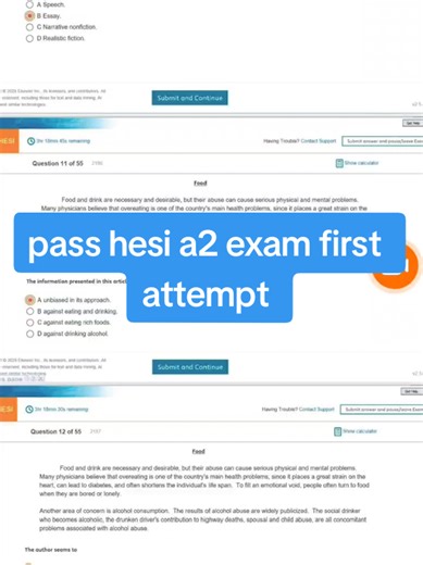 hesi questions on TikTok