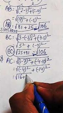 🦜 Show 🔤 is ISOSCELES Right🔺