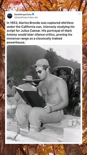 Marlon Brando: Julius Caesar 1953