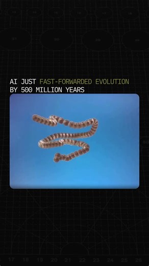 Artificial Intelligence | AI Tips | News on Instagram: "AI just created a protein nature never made. Scientists designed a new fluorescent protein called esmGFP using an AI model trained on biological data. It glows like the green fluorescent proteins found in jellyfish and corals, but has an entirely different structure. Researchers estimate it would have taken about 500 million years of natural evolution to produce something this distinct. The discovery could transform medicine and protein eng