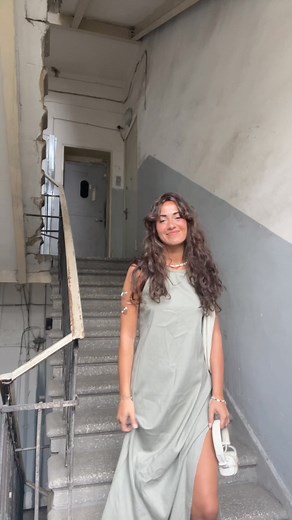 Our bestselling linen dress in a new color with creamy hobo bag 🤍🧚🏼‍♀️ | Lemann.fashion