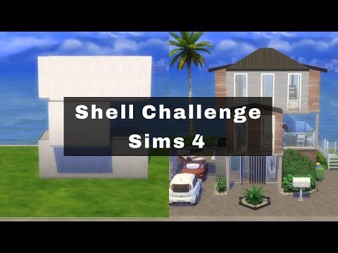 Shell Challenge - "Speed Build" - Sims 4