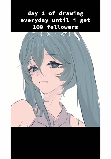 01 for day 1 ✶𓏲ּ꩜ .ᐟ #hatsunemiku #miku #art #drawing #smallartist #firstvideo #fyp #vocaloid #kuazsi