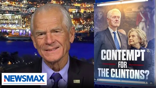 Peter Navarro, who was jailed under the Biden-era DOJ over defying a subpoena, joins "Rob Schmitt Tonight" to weigh in on Hillary and former President Bill Clinton refusing to participate in the congressional investigation surrounding Jeffrey Epstein. | NEWSMAX