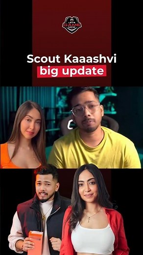Scout gave a big update 🤯 #scout #kaashvi #update #explore || ‪@officialscoutop‬ ‪@KaashPlays‬
