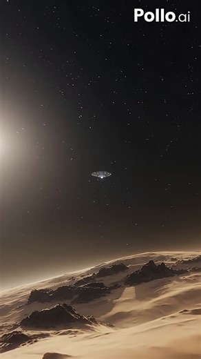 Mysterious Interstellar Explorer: Stunning Sci-Fi Animation