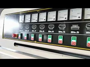 Watch This Simple Glass Edge Beveling Machine in Action