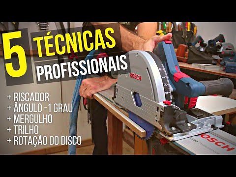 Como usar SERRA CIRCULAR Manual - Aprenda 5 TÉCNICAS profissionais de CORTE