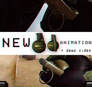 grenade new animation addon - Battlefield 2