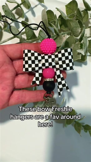 Cute Bow Freshie Hangers for Car Accessories