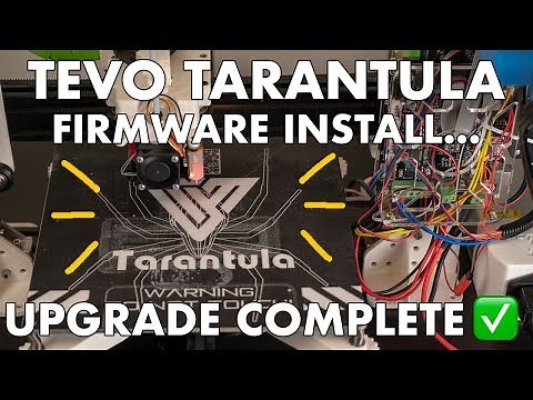 How to upgrade/improve the 3D Printer Tevo Tarantula's Firmware