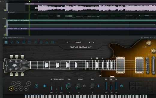 ［DTM］刀剑神域 用Ample Guitar LP弹奏《Resolution》