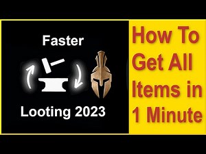 Assassins Creed Odyssey - How to get every item in 1 minute! - Fastest gear farm 2023!