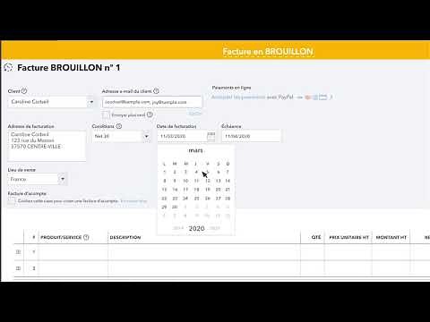 Créer une facture dans QuickBooks | Tutoriel QuickBooks